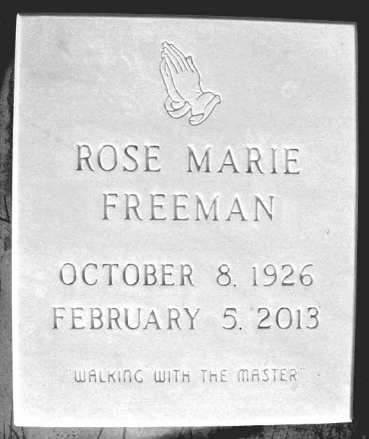 Rose Marie Freeman