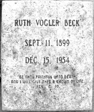 Ruth Antoinette Beck