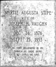 Myrtle Augusta Vaughn