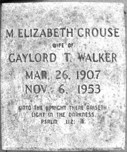 M. Elizabeth Walker