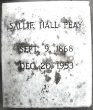 Sallie  Peay
