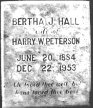 Bertha Josephine Peterson