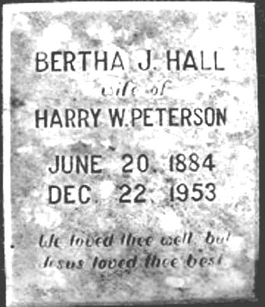 Bertha Josephine Peterson