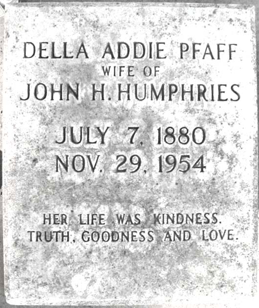 Della Addie Humphries
