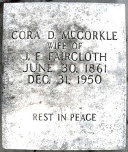 Cora D. Faircloth