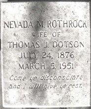 Nevada May Dotson