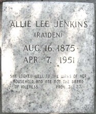 Allie Lee Jenkins