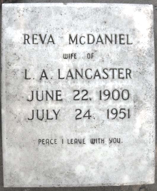 Reva Mae Lancaster