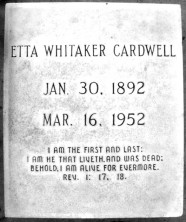Etta  Cardwell
