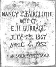 Nancy Elizabeth Burrage