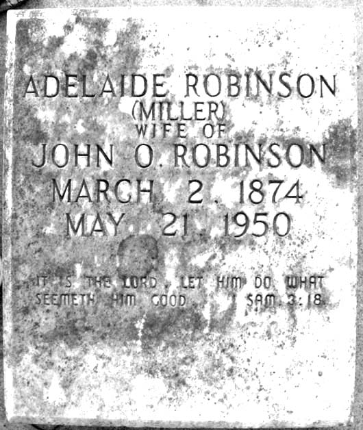 Adelaide Lavinia Robinson