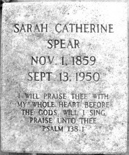 Sarah Catherine Spear
