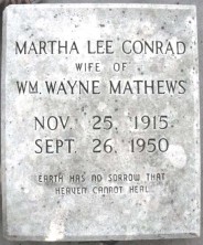 Martha Lee Mathews