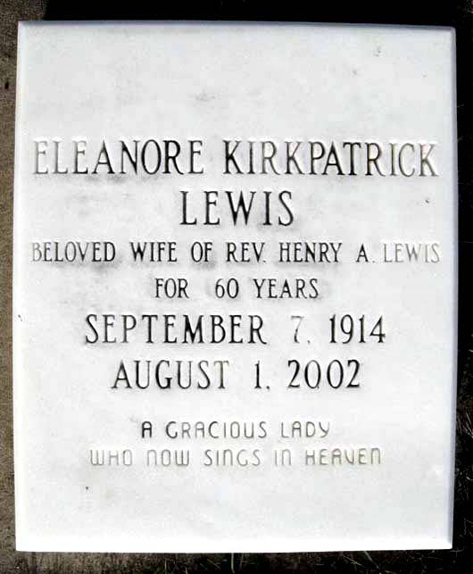 Eleanore Alice Lewis