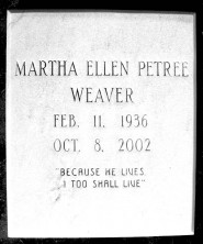Martha Ellen Weaver