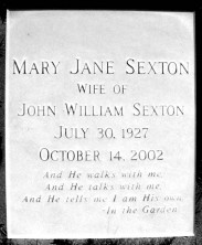 Mary Jane Sexton