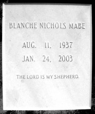 Blanche Elizabeth Mabe
