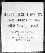 Hazel Louise Edwards