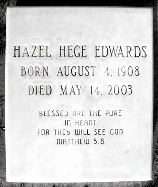 Hazel Louise Edwards