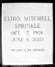 Elton Elizabeth Sprinkle