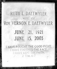 Ruth Lorraine Daetwyler