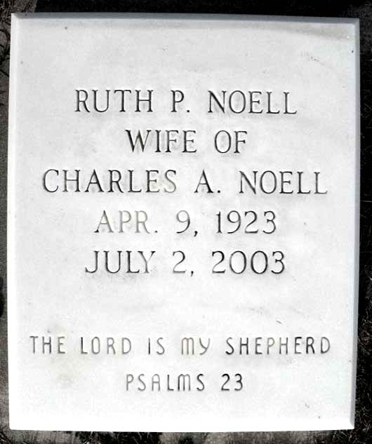 Ruth Elizabeth Noell