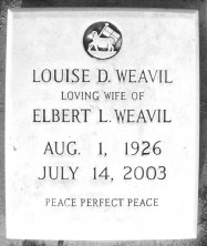 Mary Louise Weavil