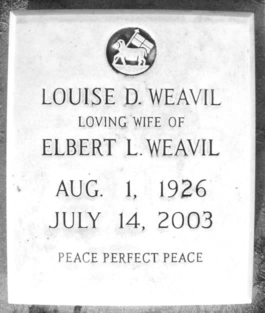 Mary Louise Weavil