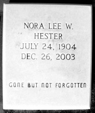Nora Lee Hester