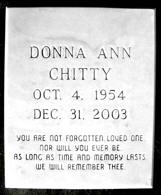 Donna Ann Chitty