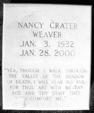 Nancy Carolle Weaver