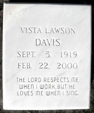 Vista Maxine Davis