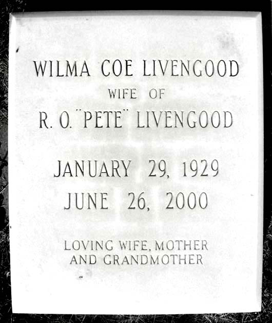 Wilma Lorraine Livengood