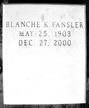Blanche  Fansler