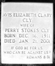 Avis Elizabeth Cly