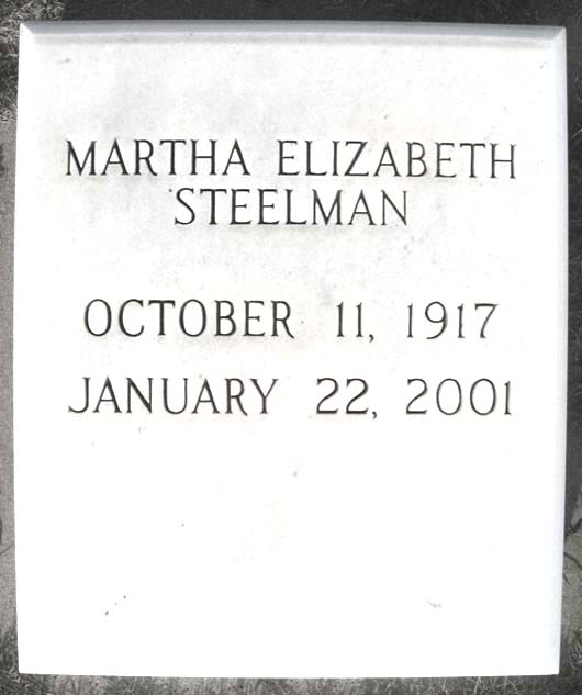 Martha Elizabeth Steelman