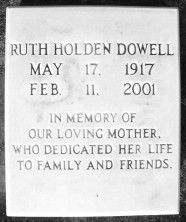 Ruth Coltrane Dowell