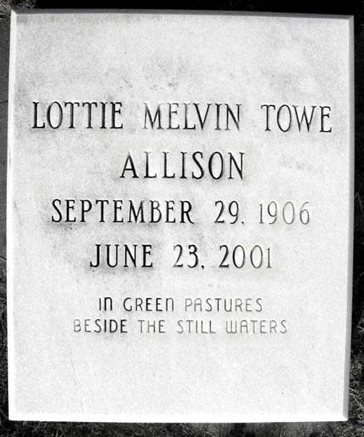 Lottie Melvin Allison