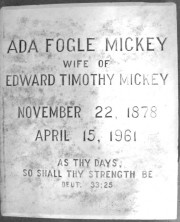 Ada Eugenia Mickey