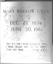 Mary  Owen