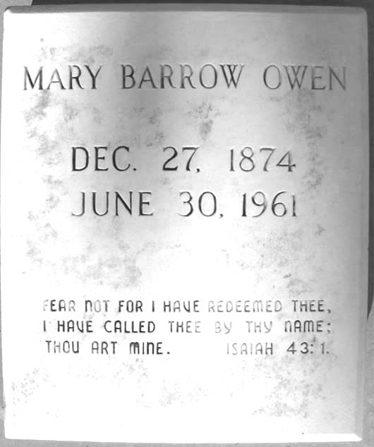 Mary Owen