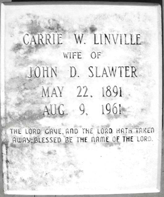 Carrie Wesley Slawter