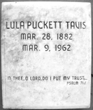 Lula Kimbrough Tavis