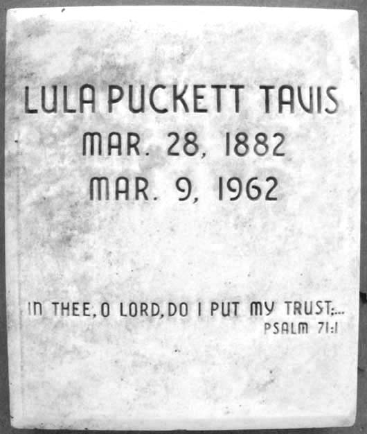 Lula Kimbrough Tavis