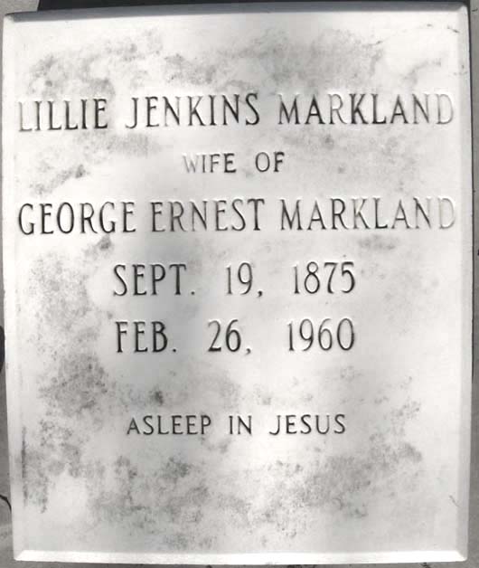 Lillie Jane Markland