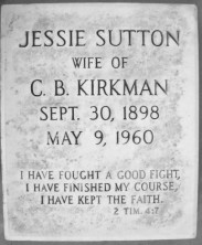 Jessie Ella Kirkman