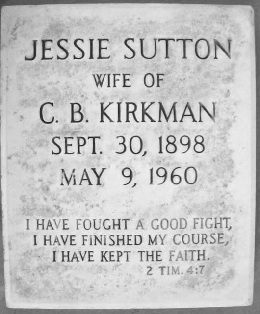 Jessie Ella Kirkman