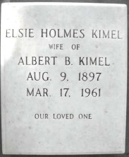 Elsie May Kimel