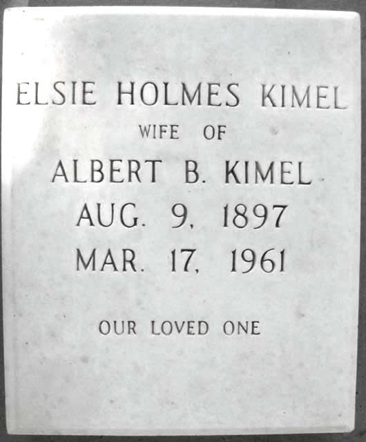 Elsie May Kimel