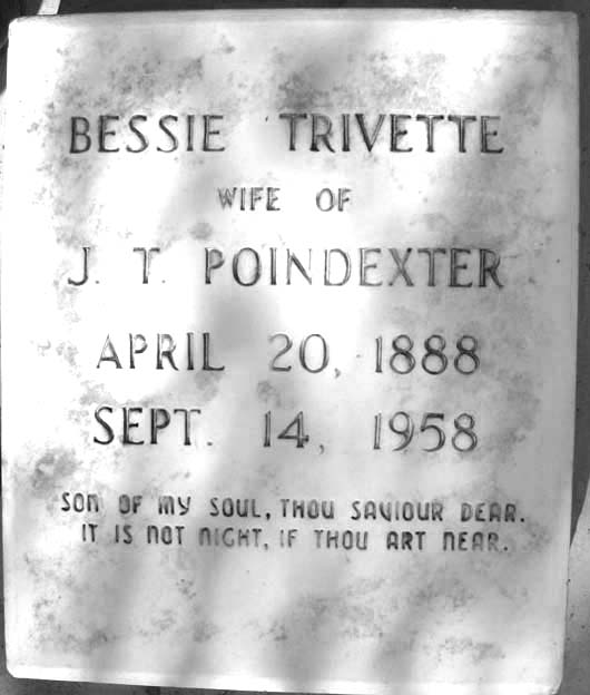 Bessie Poindexter